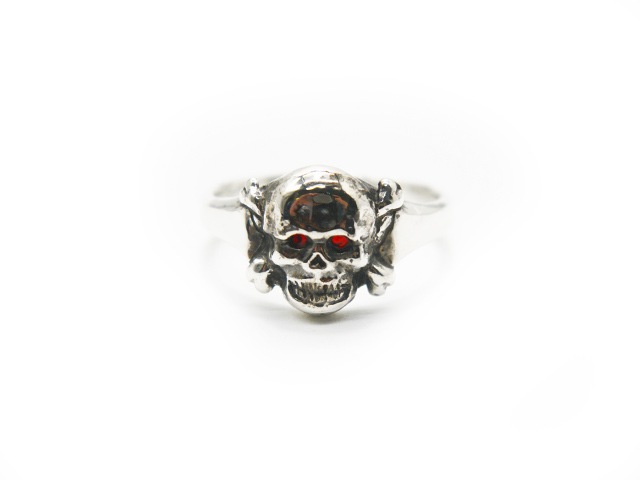 ��BILTBUCK by ATTRACTIONS/�ӥ�ȥХå��Х����ȥ饯����󥺡ۡ�Small Face Skull Ring/���⡼��ե������������󥰡�(BS0006)