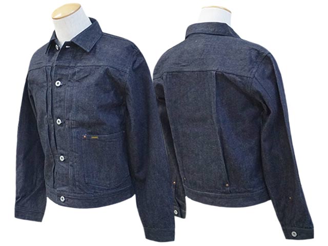 ��TROPHY CLOTHING/�ȥ��ե������������󥰡�2023AW��Button Jacket Garage Denim/�ܥ��󥸥㥱�åȥ��졼���ǥ˥��(2705)<br><br>(���ᥫ��/�ϡ��졼/�ߥ꥿�꡼/�����ȥɥ�/�������ǥ�����/�Х�����/WOLF PACK/����եѥå�)