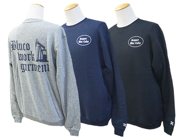 3BLUCO/֥륳2024AWHeavy Pile Sweat ShirtsSHOVEL/إѥ륹åȥġɥ٥ɡ(145-13-013)