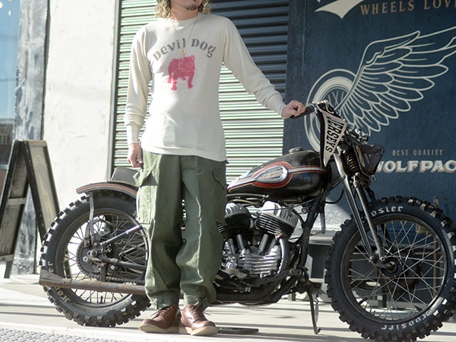 FREE WHEELERS/フリーホイーラーズ】2024FW「Crew Necked Wool