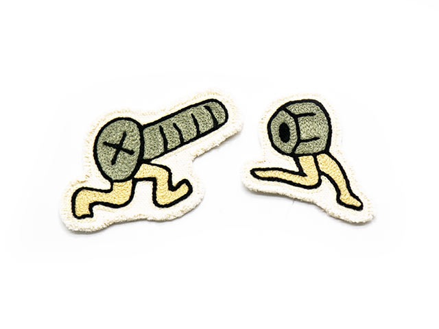CLUMBER/СۡChain Stitch Embroidery PatchLOVE STORY/󥹥ƥå֥꡼ѥåɥ֥ȡ꡼ɡ