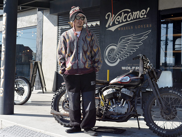 ��3����EVILACT/�����֥륢���ȡ�2025AW��Flames Mohair Cardigan/�ե쥤�ॹ��إ������ǥ������(EA25-ACT2-T05)