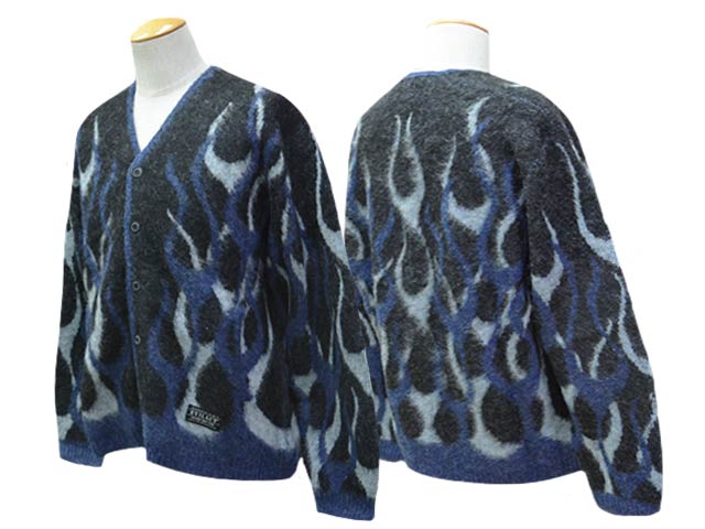 ��3����EVILACT/�����֥륢���ȡ�2025AW��Flames Mohair Cardigan/�ե쥤�ॹ��إ������ǥ������(EA25-ACT2-T05)