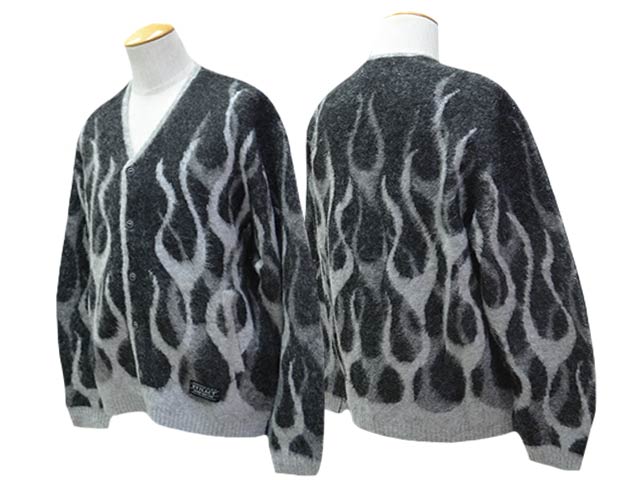 ��3����EVILACT/�����֥륢���ȡ�2025AW��Flames Mohair Cardigan/�ե쥤�ॹ��إ������ǥ������(EA25-ACT2-T05)