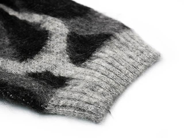 ��3����EVILACT/�����֥륢���ȡ�2025AW��Flames Mohair Cardigan/�ե쥤�ॹ��إ������ǥ������(EA25-ACT2-T05)