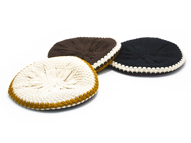 ��3����Mr.FATMAN/�ߥ������ե��åȥޥ��2026SS��Big Tum Multi Knit Beret/�ӥå�����ޥ���˥åȥ���åס�(5261004)