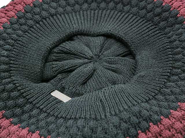��3����Mr.FATMAN/�ߥ������ե��åȥޥ��2026SS��Big Tum Multi Knit Beret/�ӥå�����ޥ���˥åȥ���åס�(5261004)