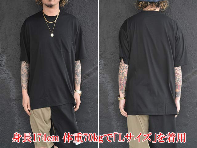 ��3����BLUCO/�֥륳��2026SS��Over Size Function Pocket Tee/�����С��������ե��󥯥����ݥ��å�Tee��(163-22-034)
