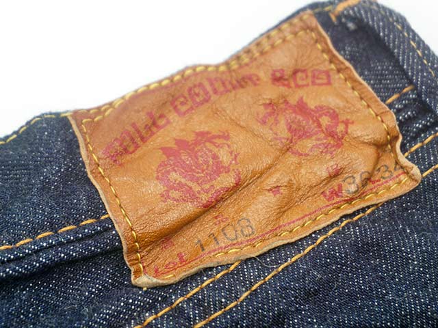 ��FULLCOUNT/�ե륫����ȡۡ�Slim Straight Denim Pants/����ॹ�ȥ졼�ȥǥ˥�ѥ�ġ�(1108W/13.7oz)