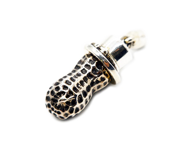 ��Peanuts&Co/�ԡ��ʥåĥ���ѥˡ��ۡ�Extra Large BERO Peanuts Pendant Top/�������ȥ�顼���٥��ԡ��ʥåĥڥ����ȥȥåס�(Silver925��K10PG)