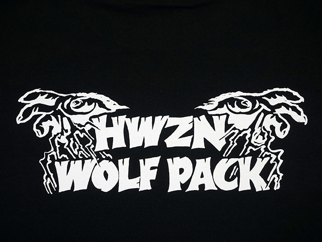 (50% OFF)��2����HWZN BROSS/�ϥ�����֥����ۡߡ�WOLF PACK/����եѥå��ۡ�W-Name L/S Tee Shirts/���֥�͡�����󥰥��꡼��T����ġ�<br><br>(�ۥ����륺���ѥ��/���ᥫ��/�ۥåȥ��å�/�ϡ��졼/�Х���/WOLF PACK/����եѥå�)
