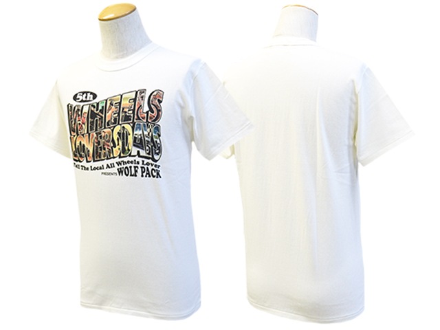(50% OFF)��Wheels Lovers Days/�ۥ����륺��С����ǥ����ۡ�Official S/S Tee��5th��/���ե�����륷�硼�ȥ��꡼��Tee�ɥե��ե��ɡ�<br><br>(JACKSUN'S/����å�����/WOLF PACK/����եѥå�/�ۥ����륺���ѥ��/�ϡ��졼/�ۥåȥ��å�/���ᥫ��)