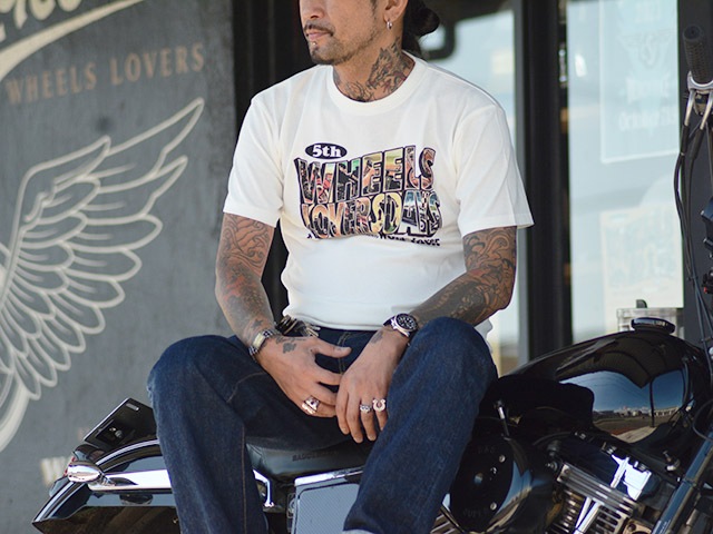 (50% OFF)��Wheels Lovers Days/�ۥ����륺��С����ǥ����ۡ�Official S/S Tee��5th��/���ե�����륷�硼�ȥ��꡼��Tee�ɥե��ե��ɡ�<br><br>(JACKSUN'S/����å�����/WOLF PACK/����եѥå�/�ۥ����륺���ѥ��/�ϡ��졼/�ۥåȥ��å�/���ᥫ��)