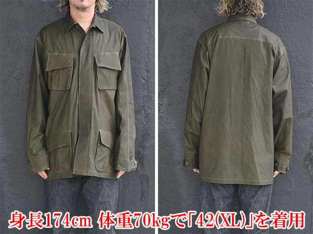 ��2����CWORKS by FINE CREEK&CO/��������� �Х� �ե����󥯥꡼������ɥ����ۡ�Deerskin Jungle Fatigue Jacket��Lelva��/�ǥ��������󥸥�󥰥�ե��ƥ��������㥱�åȡɥ��Сɡ�(CWJK024)
