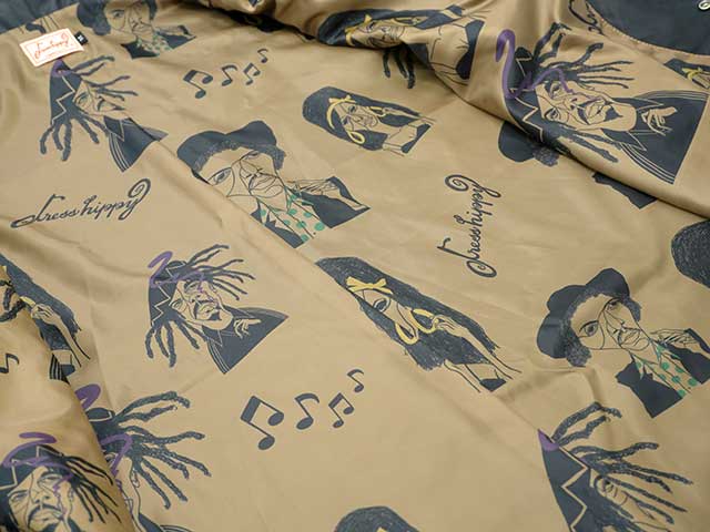 DRESS HIPPY/ドレスヒッピー】2024SS「Wood Stock Leather Jacket