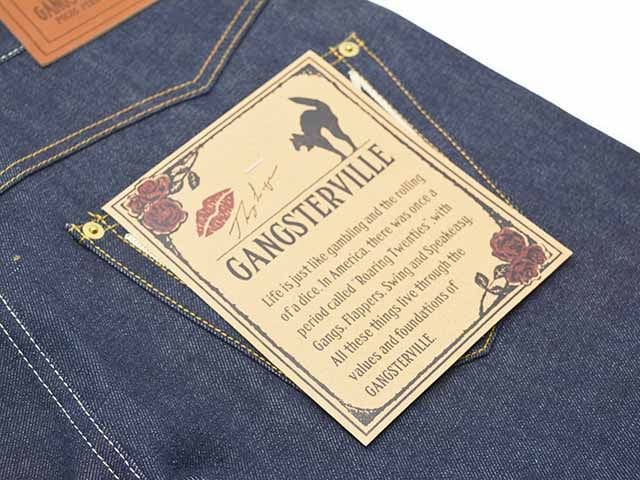 ��GANGSTERVILLE/����󥰥������ӥ�ۡ�Thug Denim��IRON CROSS��/�����ǥ˥�ɥ������󥯥����ɡ�(GSV9902)