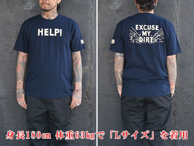 (30% OFF)��2����SIRANO BROS/����Υ֥�����2024SS��Super Heavy Weight S/S Tee��EXCUSE MY DIRT��/�����ѡ��إӡ��������ȥ��硼�ȥ��꡼��Tee�ɥ��������塼�����ޥ��������ȡɡ�(SB24-SST02)