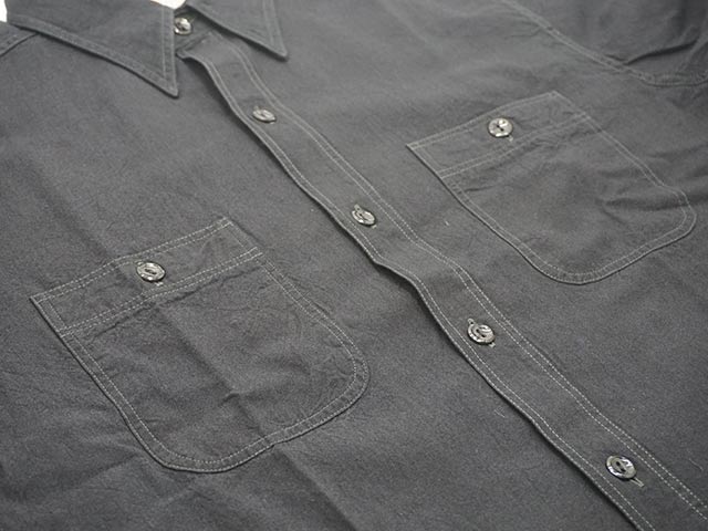 ��BUZZ RICKSON'S/�Х��ꥯ���󥺡ۡ�Black Chambray Work Shirts/�֥�å������֥졼�������ġ�(BR29143)