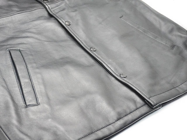 (50% OFF)��2����BLUCO/�֥륳��2024AW��Leather Coach Jacket/�쥶�����������㥱�åȡ�(147-31-008)