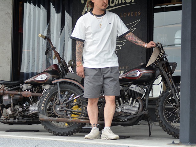 ��4����BLUCO/�֥륳��2025SS��Heavy Dry Cotton Ringer Tee��BLC��/�إӡ��ɥ饤���åȥ��󥬡�Tee��BLC�ɡ�(155-22-015)