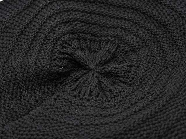 ��3����Mr.FATMAN/�ߥ������ե��åȥޥ��2026SS��Big Tum Knit Beret/�ӥå�����˥åȥ���åס�(5261005)