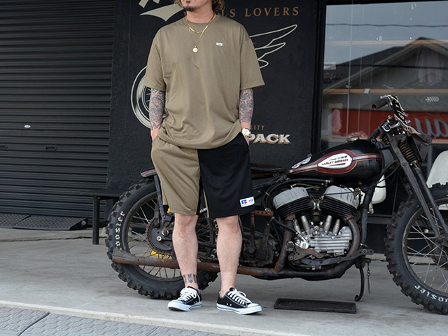 ��3����BLUCO/�֥륳��2026SS��Over Size Function Side Pocket Tee/�����С��������ե��󥯥���󥵥��ɥݥ��å�Tee��(163-22-035)