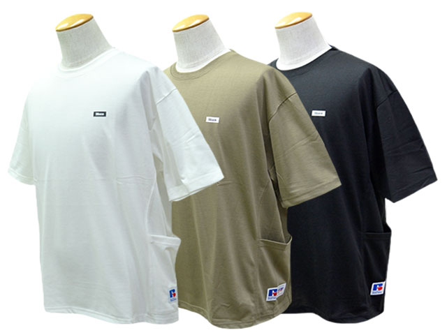 ��3����BLUCO/�֥륳��2026SS��Over Size Function Side Pocket Tee/�����С��������ե��󥯥���󥵥��ɥݥ��å�Tee��(163-22-035)
