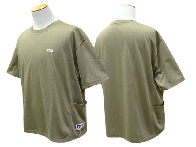 ��3����BLUCO/�֥륳��2026SS��Over Size Function Side Pocket Tee/�����С��������ե��󥯥���󥵥��ɥݥ��å�Tee��(163-22-035)