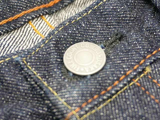 ��FULLCOUNT/�ե륫����ȡۡ�Slim Straight Denim Pants/����ॹ�ȥ졼�ȥǥ˥�ѥ�ġ�(1109W/13.7oz)