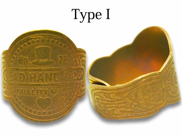 (30% OFF)��10���GLAD HAND/����åɥϥ�ɡۡ�Cigar Tag Ring/������������󥰡�(Brass)