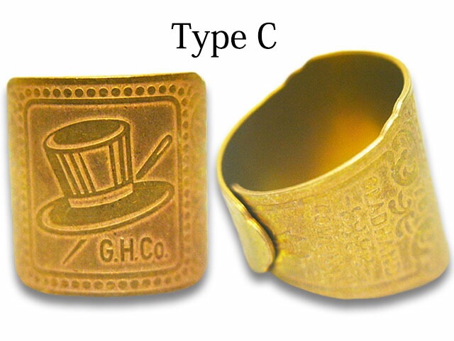 (30% OFF)��10���GLAD HAND/����åɥϥ�ɡۡ�Cigar Tag Ring/������������󥰡�(Brass)