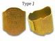 (30% OFF)��10���GLAD HAND/����åɥϥ�ɡۡ�Cigar Tag Ring/������������󥰡�(Brass)