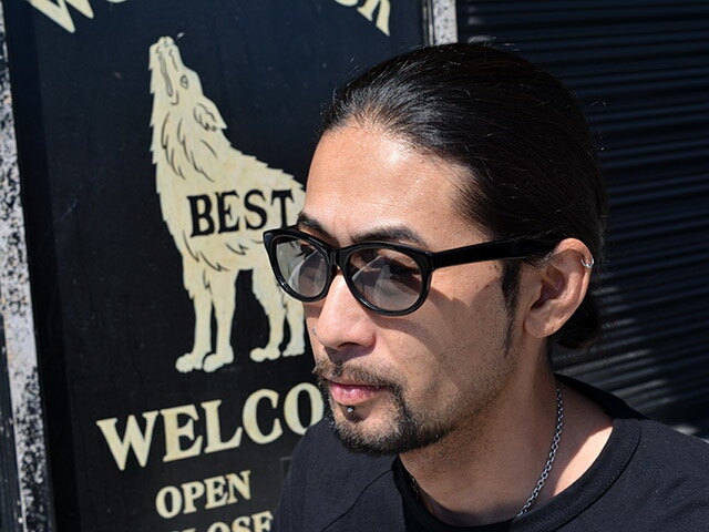 全2色【UNCROWD/アンクラウド】 「Biker Shade”VIOLET-Photochromic