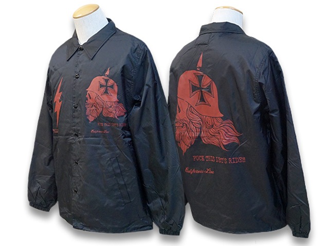 論理 コーチジャケット スカル XL 全3色【CALIFORNIA LINE