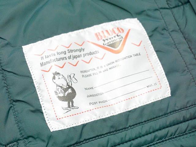 全4色【BLUCO/ブルコ】2023AW「Racing Jacket/レーシング