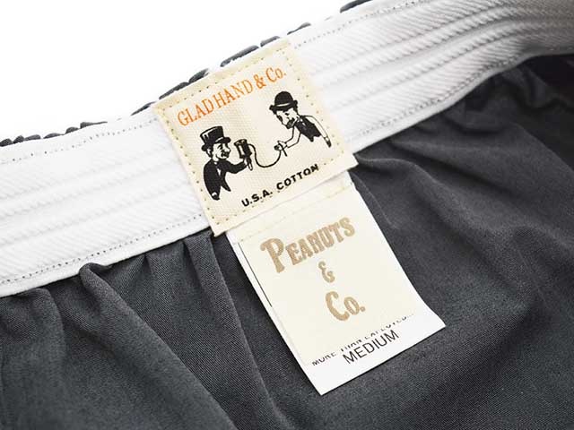 ��3����GLAD HAND/����åɥϥ�ɡۡߡ�Peanuts&Co/�ԡ��ʥåĥ���ѥˡ���2024SS��Standard Boxer Shorts��PANTY MESSAGE SPECIAL NIGHTS����/����������ɥܥ��������硼�ġɥѥ�ƥ�����å��������ڥ����ʥ��ġ��ɡ�(06)