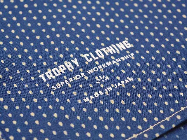 ��TROPHY CLOTHING/�ȥ��ե������������󥰡ۡ�Polka Dot Harvest L/S Shirts/�ݥ륫�ɥåȥϡ��٥��ȥ��󥰥��꡼�֥���ġ�(TR-SH04)
