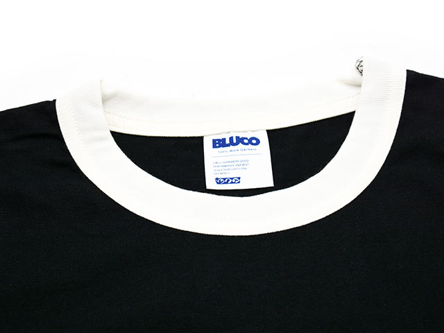 ��4����BLUCO/�֥륳��2025SS��Heavy Dry Cotton Ringer Tee��CHAMP��/�إӡ��ɥ饤���åȥ��󥬡�Tee�ɥ����סɡ�(155-22-018)
