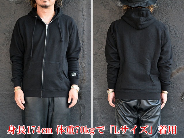 ��3����BLUCO/�֥륳��2025AW��Heavy Pile Zip Sweat Hoodie/�إ������ѥ��른�åץ������åȥա��ǥ�����(155-13-029)