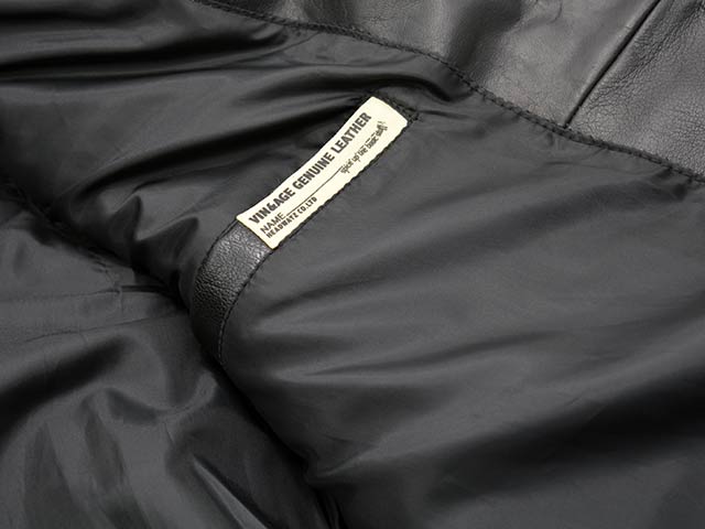 全2色【Vin&Age/ヴィン&エイジ】2025AW「Naughty Leather Vest/ナー