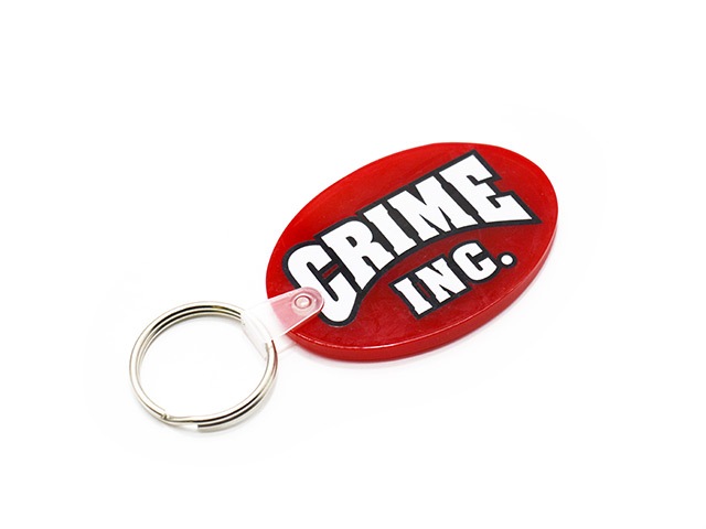 415 CLOTHING/415󥰡ۡCRIME INC Rubber Key Chain/饤।󥯥С