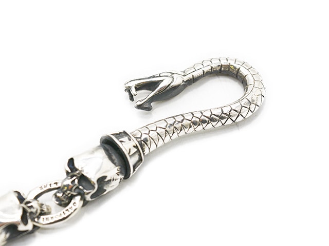 ��CALIFORNIA LINE/����ե���˥��饤��ۡ�Skull Wallet Chain/�����륦����åȥ��������(Silver950)