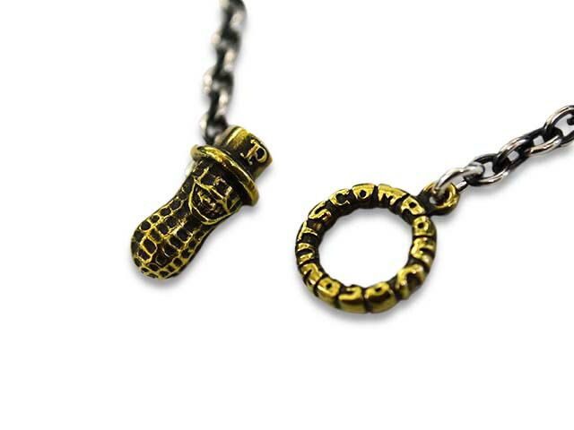 Peanuts&Co/ピーナッツカンパニー】「Peanuts Necklace Chain”Square