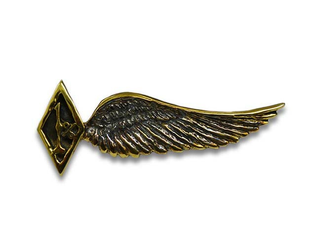 ��SKULL FLIGHT/������ե饤�ȡۡ�1% Wing Pins/1%�����󥰥ԥ󥺡�(Brass)