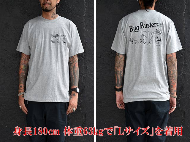(30% OFF)��2����SIRANO BROS/����Υ֥�����2023SS��Super Heavy Weight S/S Tee��Bug Busters��/�����ѡ��إӡ��������ȥ��硼�ȥ��꡼��Tee�ɥХ��Х��������ɡ�(�ۥ����륺���ѥ��/���ᥫ��/�ϡ��졼/�ۥåȥ��å�/WOLF PACK/����եѥå�)