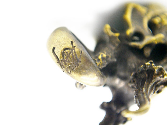 ��MAD CULT/�ޥåɥ���ȡۡ�Deer Skull Head Pendant Top/�ǥ���������إåɥڥ����ȥȥåס�(MZ-03)