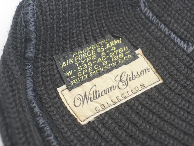 ��BUZZ RICKSON'S/�Х��ꥯ���󥺡ۡ�Black A-4 Knit Cap/�֥�å�A-4�˥åȥ���åס�(BR02272)