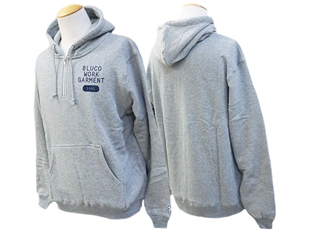 3BLUCO/֥륳2024AWHeavy Pile Sweat Half Zip Hoodie1165/إѥ륹åȥϡեåץաǥ1165ɡ(145-13-015)