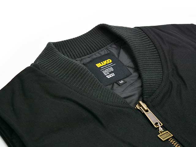 (30% OFF)��3����BLUCO/�֥륳��2025AW��Rib Collar Duck Vest/��֥��顼���å��٥��ȡ�(155-35-013)
