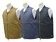 (30% OFF)��3����BLUCO/�֥륳��2025AW��Rib Collar Duck Vest/��֥��顼���å��٥��ȡ�(155-35-013)